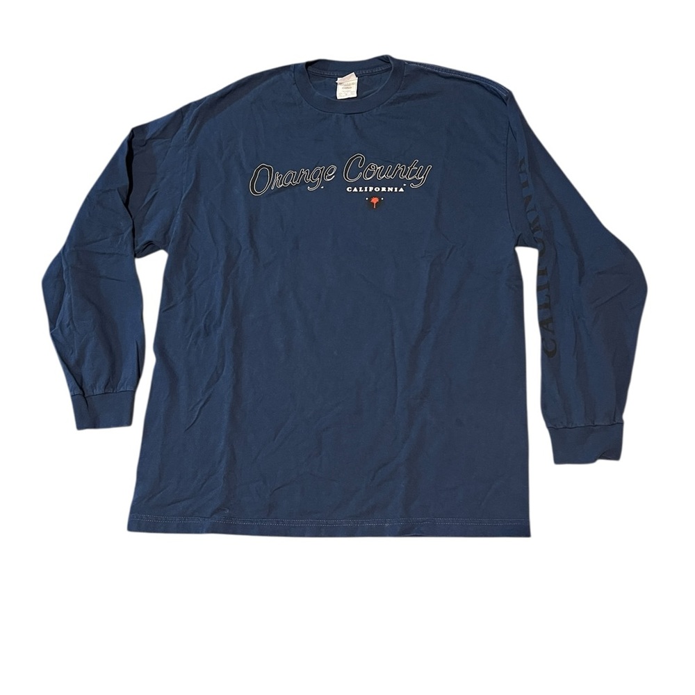 Men’s long sleeve T-shirt size XL, Orange County